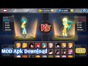 Stickman Warriors Mod APK 1.1.2 + Unlimited Power + Money | June - 2023 4