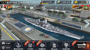 Warship Battle Mod APK Unlimited Money and free Shopping | November - 2023 4