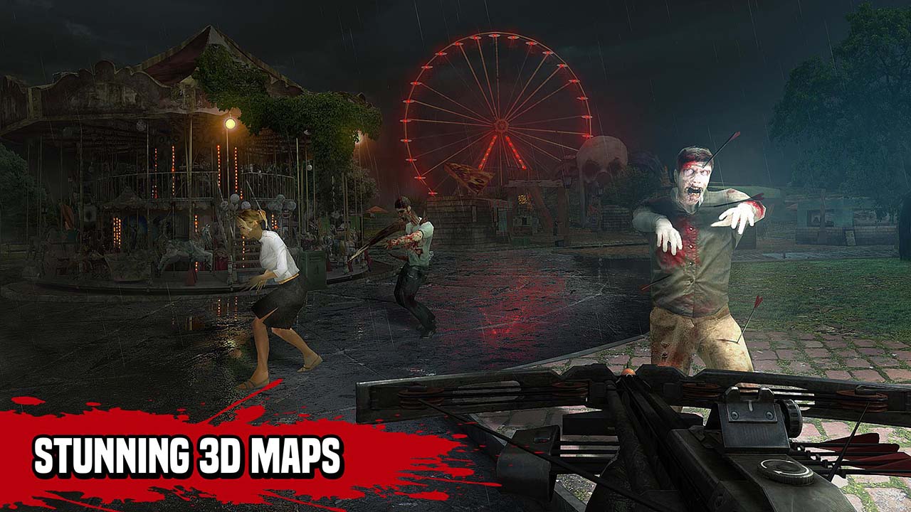 Zombie Hunter Sniper MOD APK (Unlimited Money and Gold) | October - 2025 3